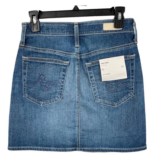 Adriano Goldschmeid skirt The Vera denim miniskirt size 26 - Picture 2 of 7